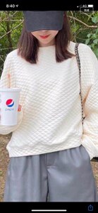 秋冬百搭细格卫衣,女装卫衣/绒衫,木角