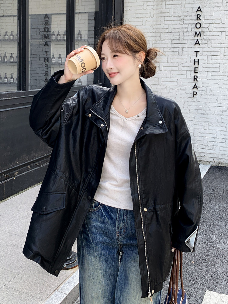 【现货】数据好加棉皮衣外套P185-K268,女装皮衣,浙宝128A