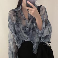 DA978-P40春夏度假夏威夷花衬衫男女设计感短袖衬衣-网图现货，男装衬衫，星座603-2