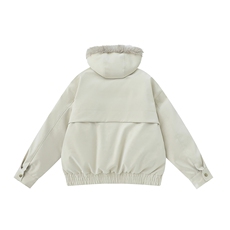 手塞棉）雾面皮衣男冬季飞机扣加厚连帽棉服AMF003-P130-控249，男装皮衣，星座216(原A116)