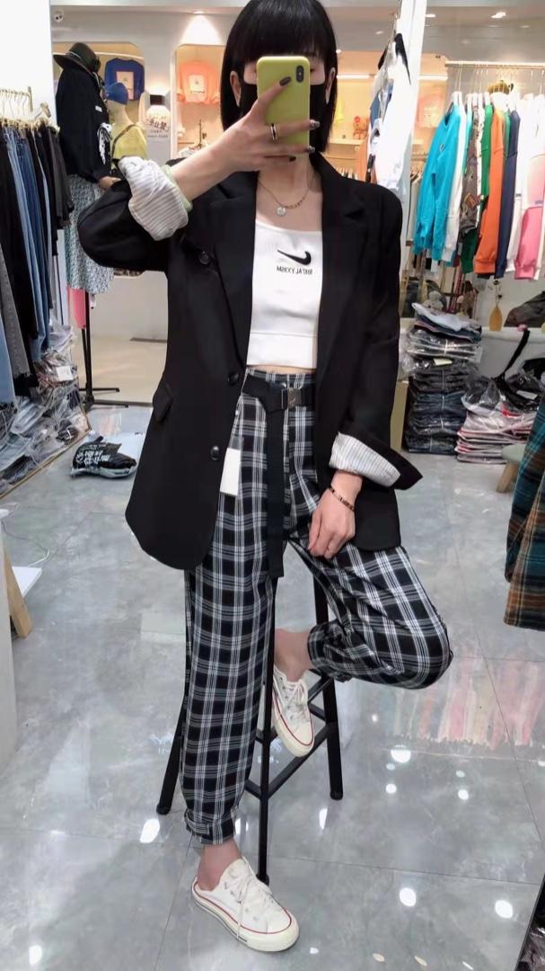 秋冬加厚休闲西装,女装西装,吾衣酷驿站