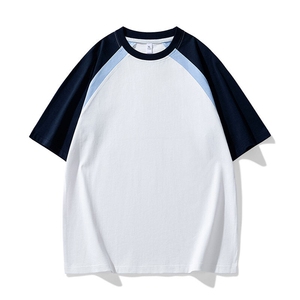 美式运动球服短袖男夏季潮牌重磅纯棉宽松休闲凉感t恤HH5712-P25图片