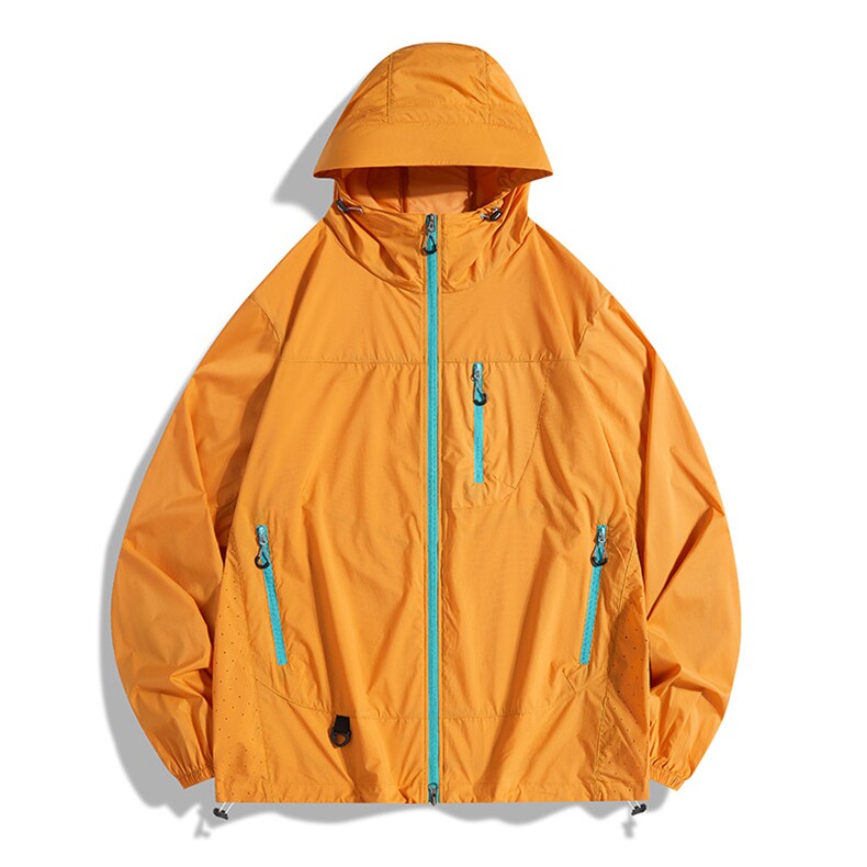 UPF50+有报告凉感轻薄透气宽松大码潮流防晒服DQC659-P48，男装防晒衣，电商B306