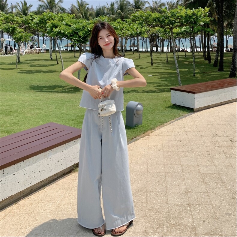 【大货已出放心推】时尚套装女2025夏2C227/2521/P165K218,女装套装/套裙,2C227
