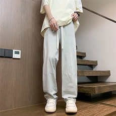 2025春夏款港风宽松设计感休闲百搭休闲裤直筒裤K24108-P40，男装休闲裤，星座717