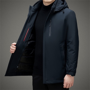 BAMJ-89055钱塘2020-2冬季厚款商务休闲中年男士简约羽绒服P200图片