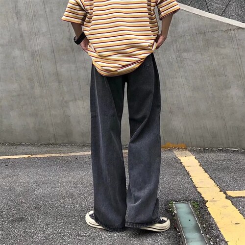 潮流春季牛仔裤男牛仔长裤K975P40图片
