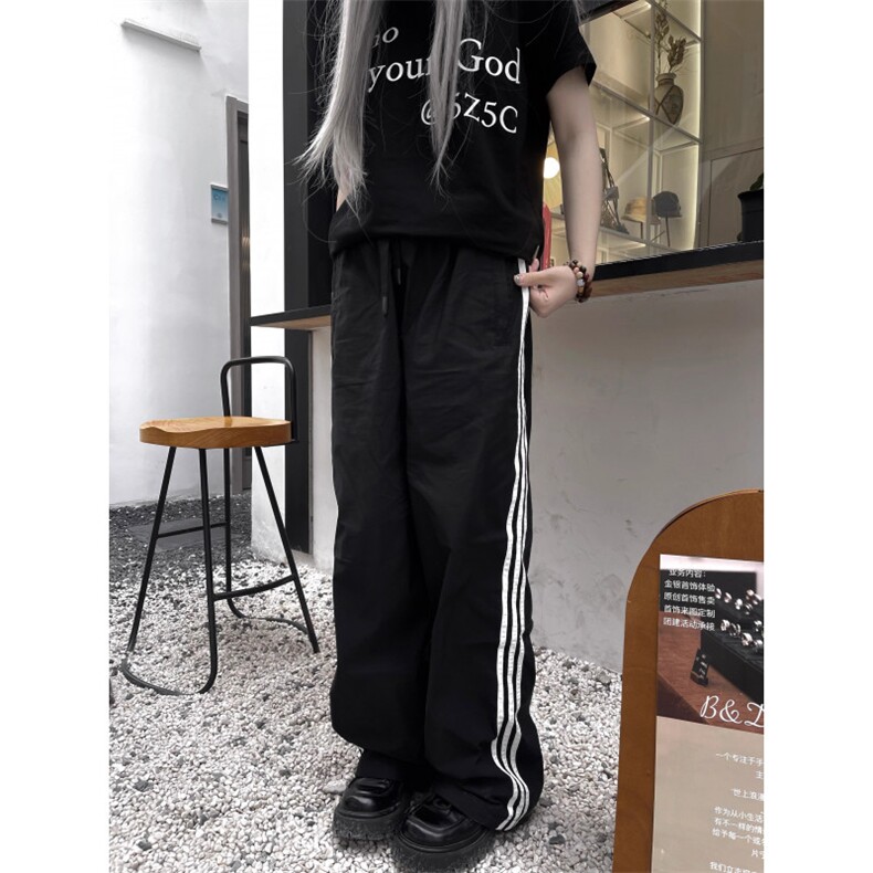 【网图有货】三条杠速干运动裤男夏季薄款裤子KZ354CC-特P38,女装休闲裤,星座1007（原301D）