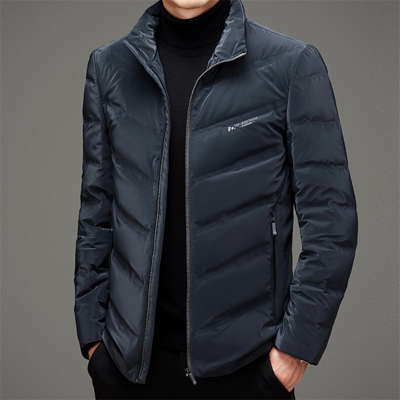 BAMJ-6811钱塘2020-2冬季厚款商务休闲中年男士百搭羽绒服P200,男装羽绒服,钱塘207-2