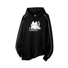 得物供货、复合重磅420克现货连帽卫衣宽松HD019-1-WYT25184-P45，男装卫衣，电商019-1