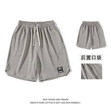 新款潮牌夏季男女休闲裤宽松运动五分裤日系短裤XD2313特批35，男装休闲裤，星座718