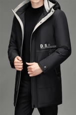 羽绒服男2023新款中年男士加厚保暖冬装爸爸冬季中长款男装外套，男装羽绒服，电商B212（原钱塘6029）