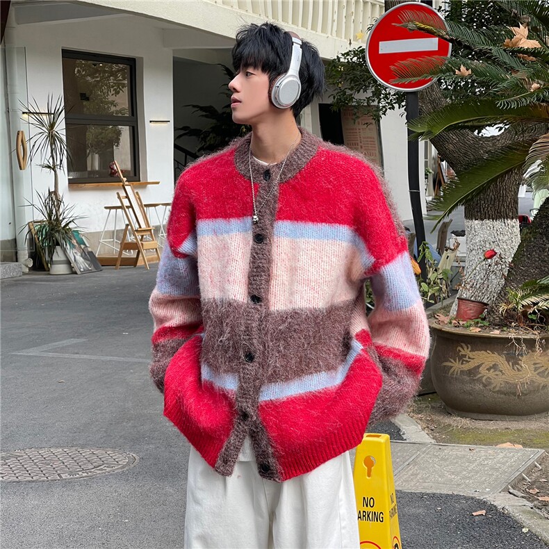 A450-MY7654-108控149开衫毛衣线衫春装外套，男装针织衫/毛衣，电商A450