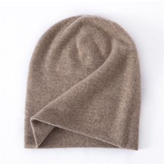 2025年秋季时尚百搭通勤简约休闲平面拼色双层帽，帽子，天宇悦翔羊绒