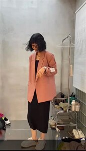 春款韩版西服图片
