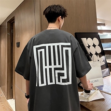 量大优供视频220克美式短袖t恤T2583得物直播有280克品质，男装T恤，电商A486