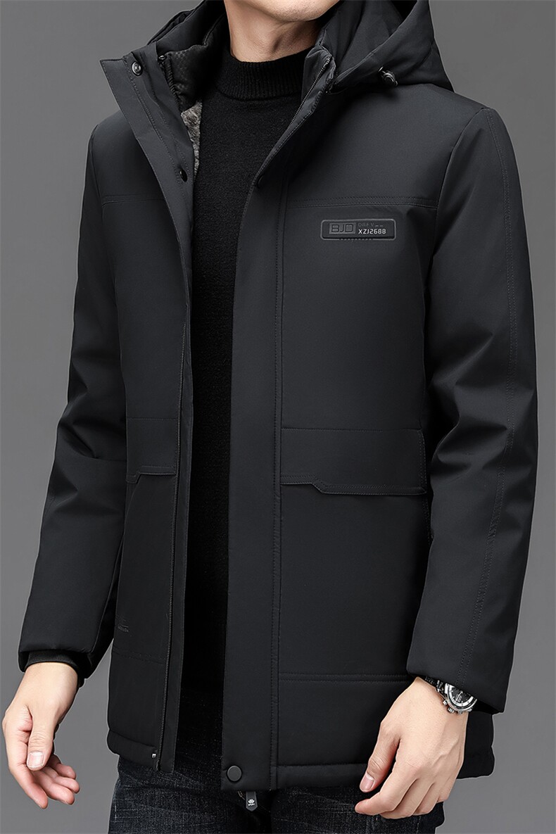 NN8588钱塘2020-3新款商务休闲冬季厚款中年男士羽绒服P215,男装羽绒服,钱塘207-3