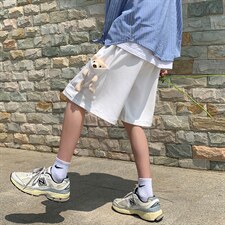 春夏装男女ins潮中性风宽松大码休闲短裤五分裤K454/P30控39，男装牛仔裤，星座608A