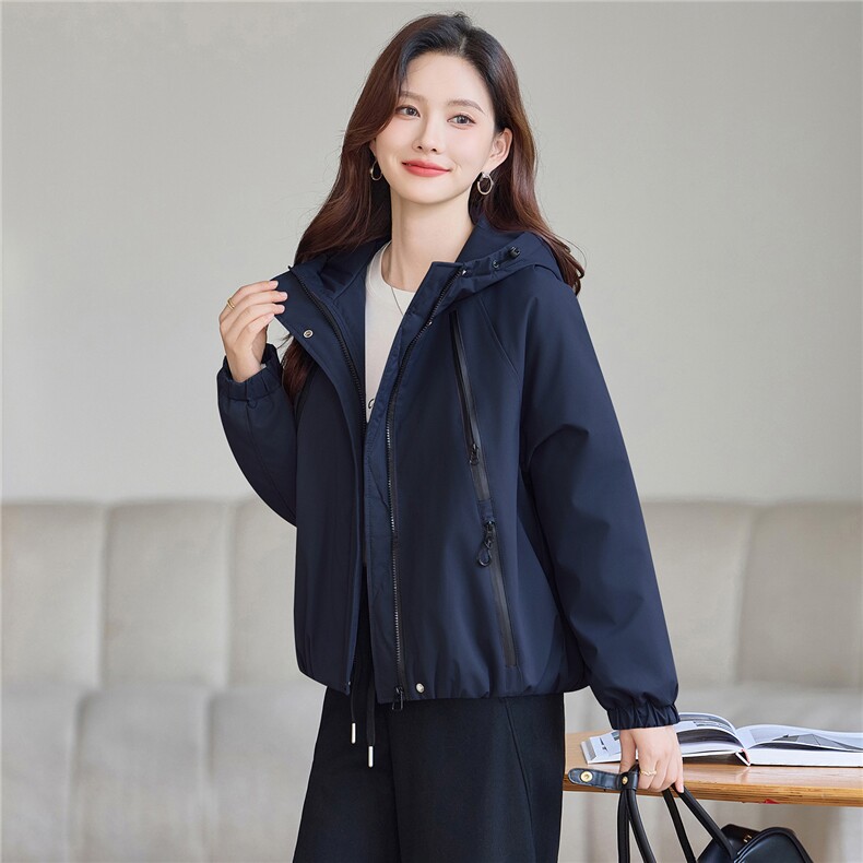现货!2025年冬季时尚连帽加绒加厚款女外套,女装棉衣/棉服,依恋蒂丝