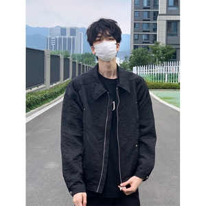 【有货】cleanfit短款褶皱外套男款春秋高级感痞帅夹克W186LL-P72