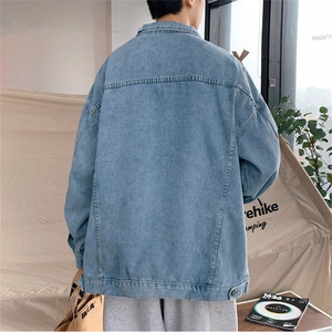 JK629-p70-限价98 现货港风大码牛仔ins外套cityboy图片