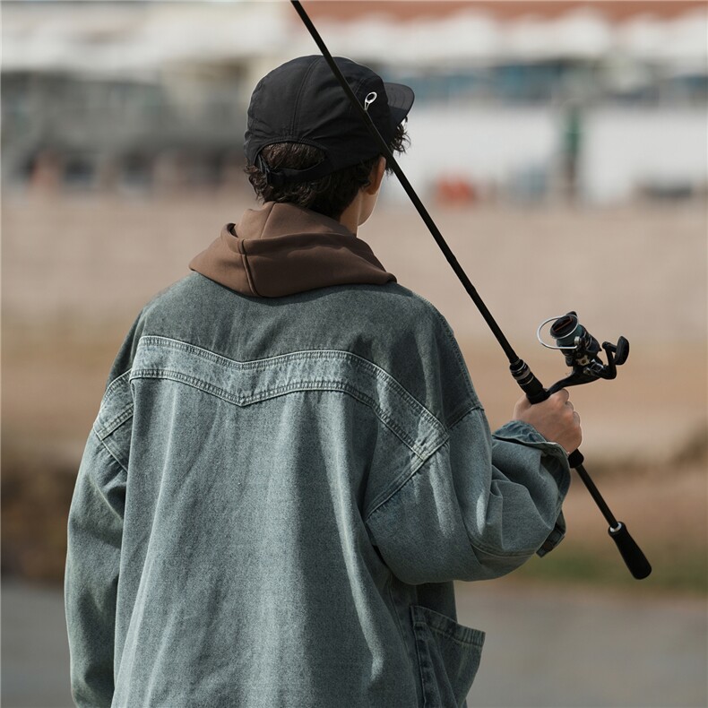 2025新款男士撞色拼色水洗工装牛仔夹克外套上衣N9003/P105,男装工装外套,星座202