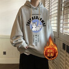 浅灰色加绒款