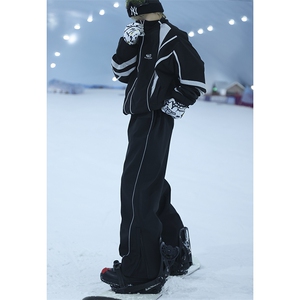 新款加绒加厚防水防风滑雪裤 XZ604-K122JR-P65控98图片