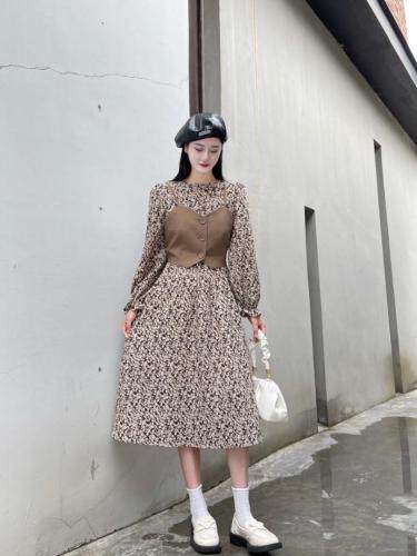 连衣裙黑色，女装连衣裙，QIANCHEN 谦晨