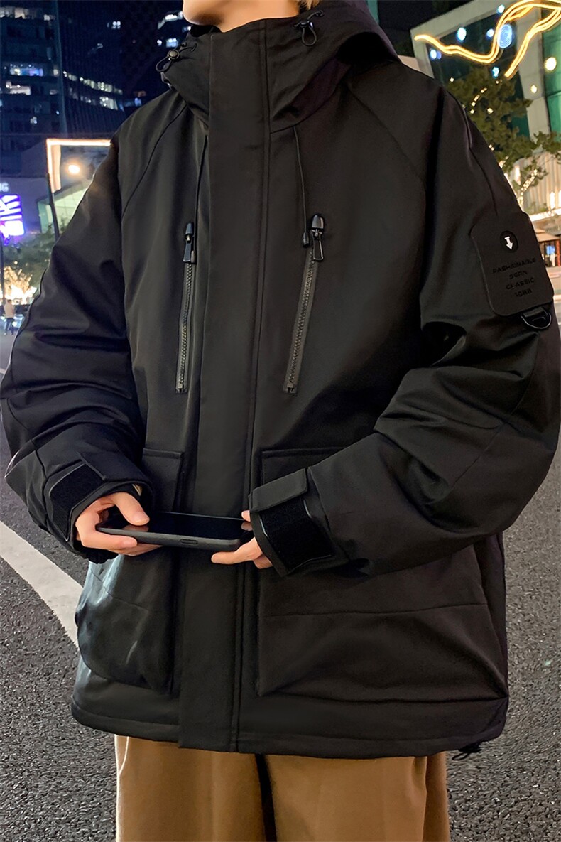 重磅稀缺鸭绒工装羽绒服冬保暖外套冲锋衣A436-976-P225控价298,男装羽绒服,电商A436