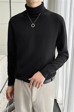 高级感套头针织高领毛衣手臂纹理细节潮M32/P45特控68，男装针织衫/毛衣，电商A243
