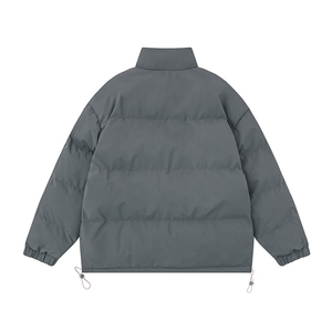 白底 新款冬季时尚百搭字母印花美式棉服外套MY62063P85控118图片