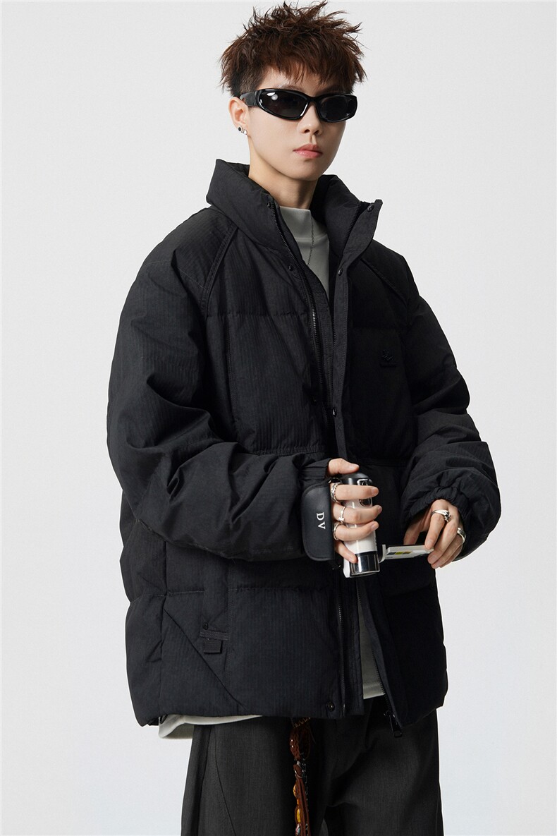 M-3XLB3539902P200黑立领2025冬羽绒服【标50控活动价328】,男装羽绒服,电商B353