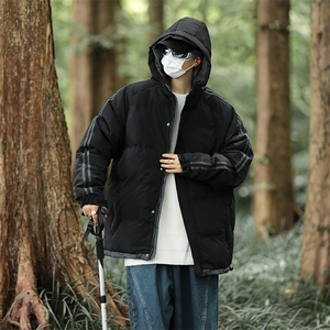 2024新款冬季棉服棉衣男装加厚保暖面包服休闲帅气棉袄外套潮图片