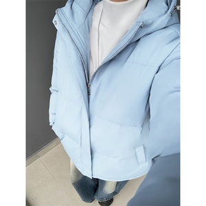 现货高品质美式高街冬季重磅三防加厚羽绒棉衣厚外套面包棉服图片
