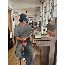 潮流日系新款时尚百搭圆领麻花短袖针织t恤简约A987-P37，男装T恤，星座208-5