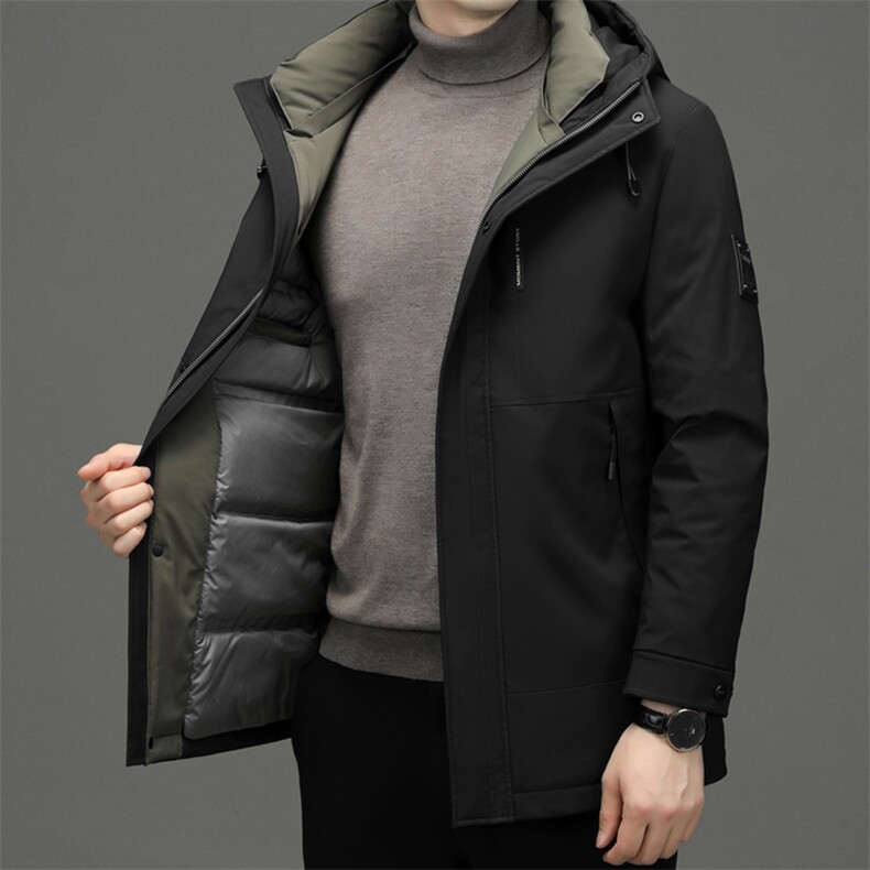 BNJ22101钱塘2020-2中年男士冬季新款商务休闲简约百搭羽绒服P350,男装羽绒服,钱塘207-2