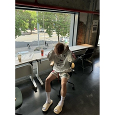 【有货】三条杠字母卫衣男高级感痞帅重磅连帽外套Y147LL-特P52，男装卫衣，星座1007（原301D）