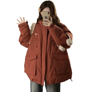 A242-P90（夹棉＋10） 户外冲锋衣连帽外套登山服棉衣防水夹克图片