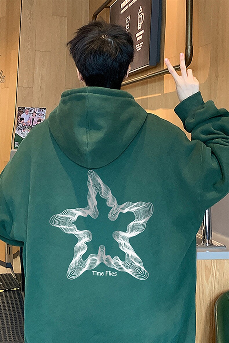 ！连帽圆领卫衣男装港风帽衫男LM174-P35,男装卫衣,电商B367