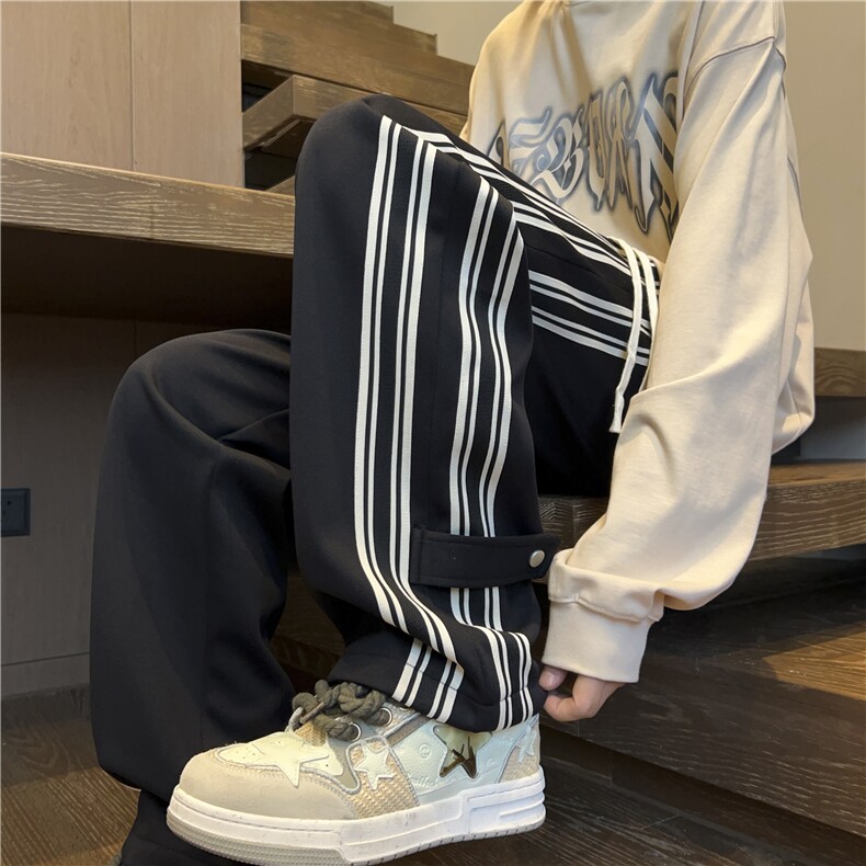 抖音得物品质百搭休闲卫裤212-2-DY151-特P45加绒特P50,男装休闲裤,星座808A-1