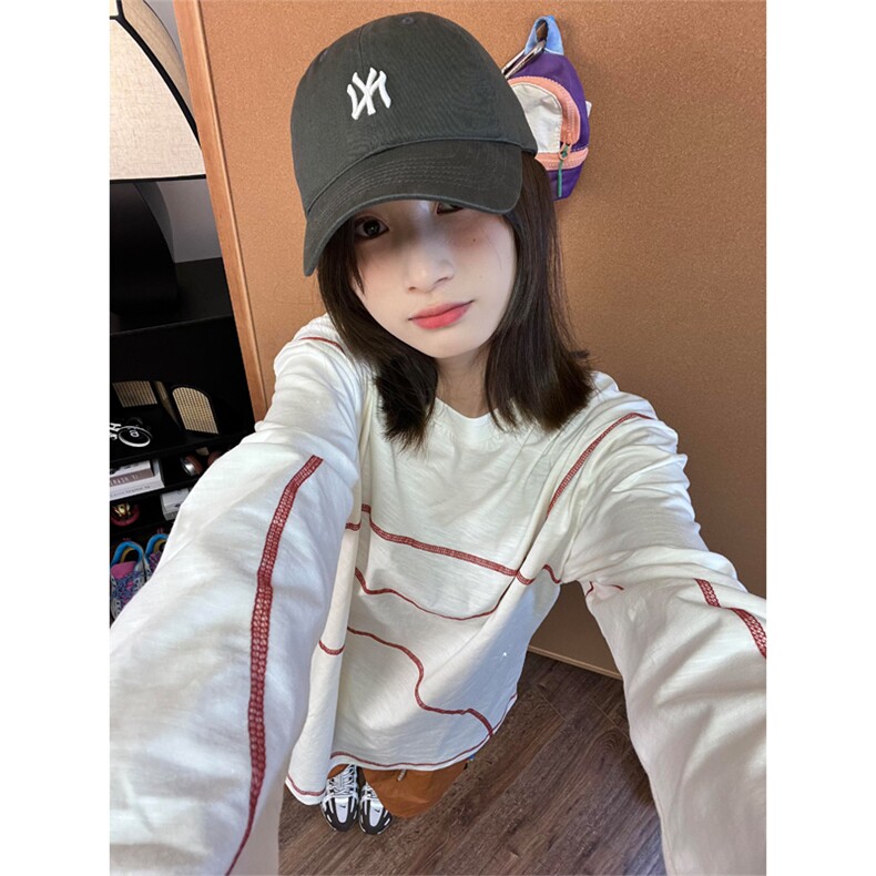 网图高品户外吸湿透气山系休闲哈苏线竹节棉长袖T恤男女A875-P55,男装T恤,星座1505
