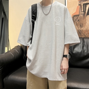 华夫格t恤男短袖男大码五分袖 酒店风 HT73072-P22图片