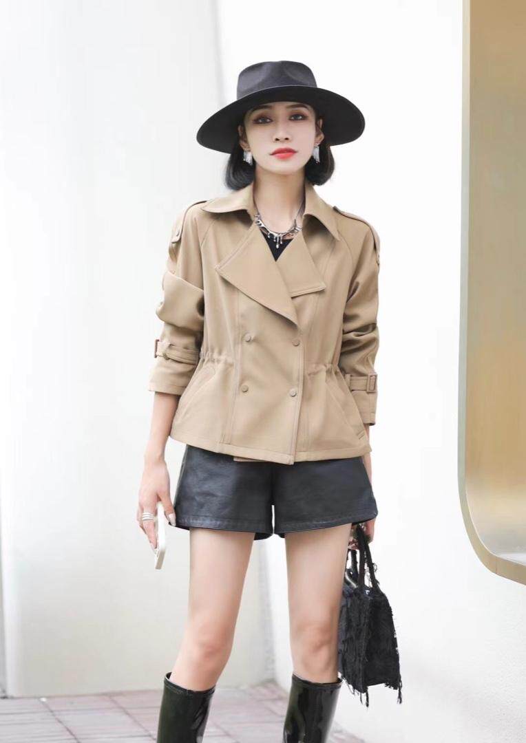 风衣外套，女装风衣，MZ 慕姿