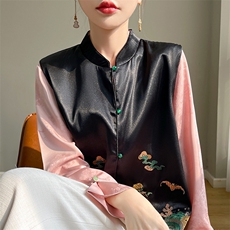 无袖背心坎肩马甲复古风汉服时尚气质百搭大码上衣，女装马甲，绒宛羊绒