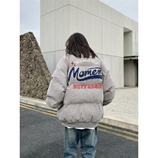 2024新款美式复古灯芯绒加厚外套男款冬季立领棉服情侣保暖棉，男装棉衣，星座506A