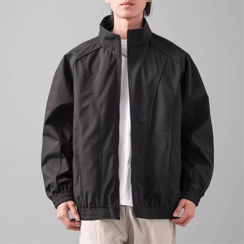 现货美式休闲加厚雪山棉衣夹克外套立领纯色三防户外工装棉服，男装夹克，电商A486