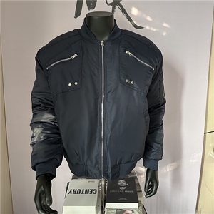 现货拉链棒球服棉衣棉袄宽松休闲外套M6102-P95