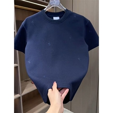 1506-1/TH871/P32刺绣马时尚百搭男士短袖新款高级简约休半袖，男装T恤，星座1506-1