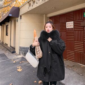 本店主推爆款点击转化超高工装棉服兔毛内胆H666P175K258图片